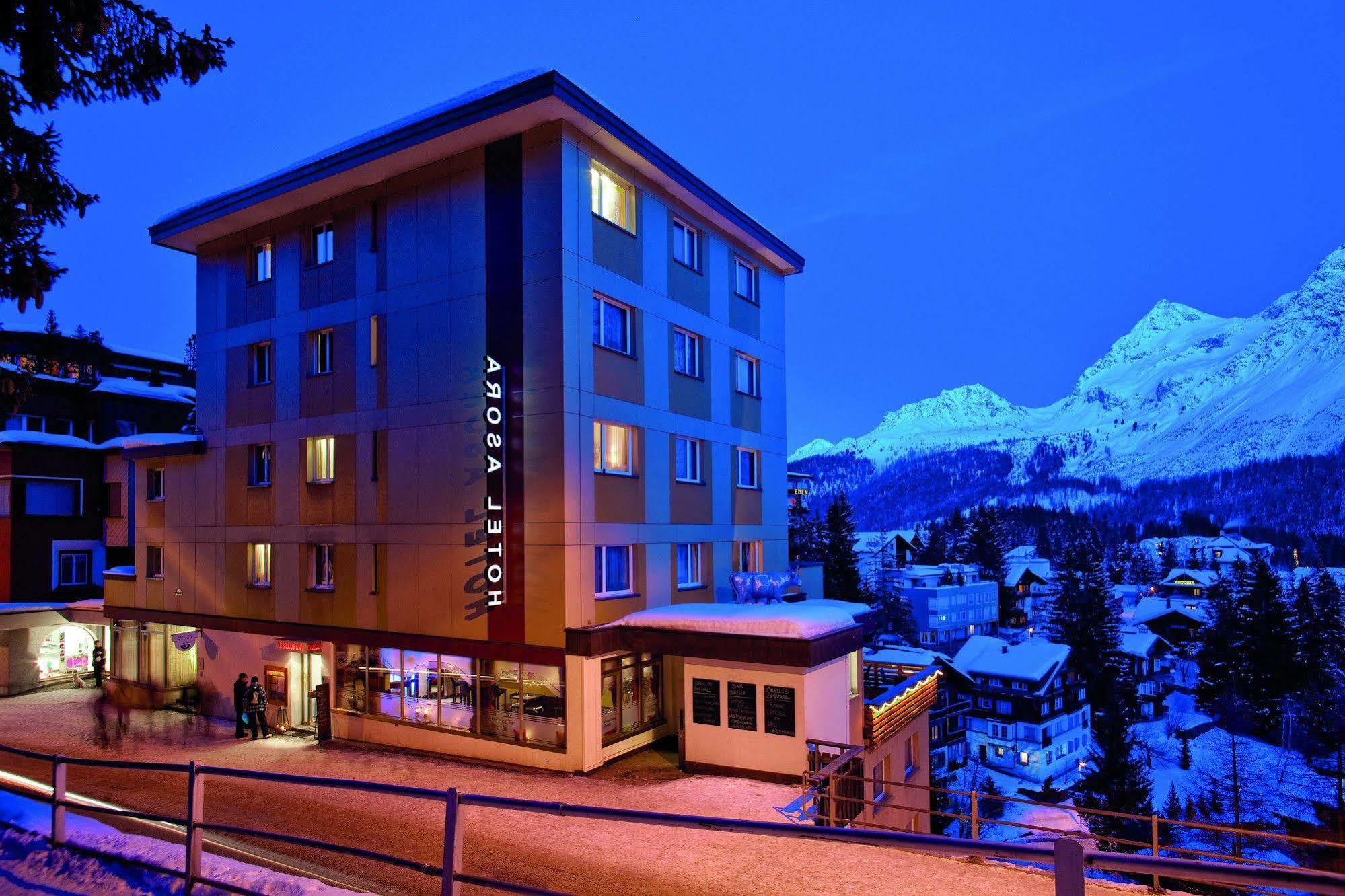 Sorell Hotel Asora Ароса Екстериор снимка